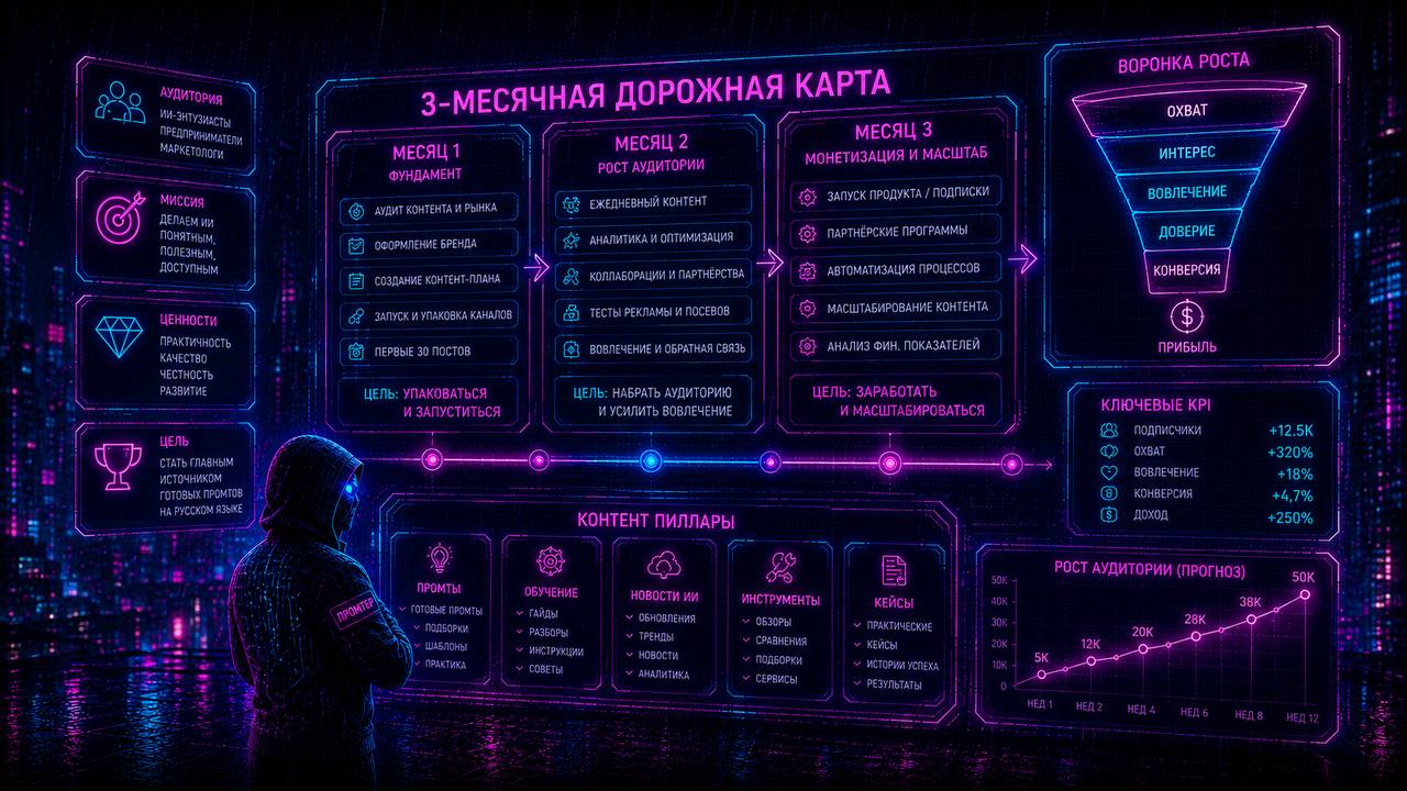 Контент-стратегия на 3 месяца вперёд