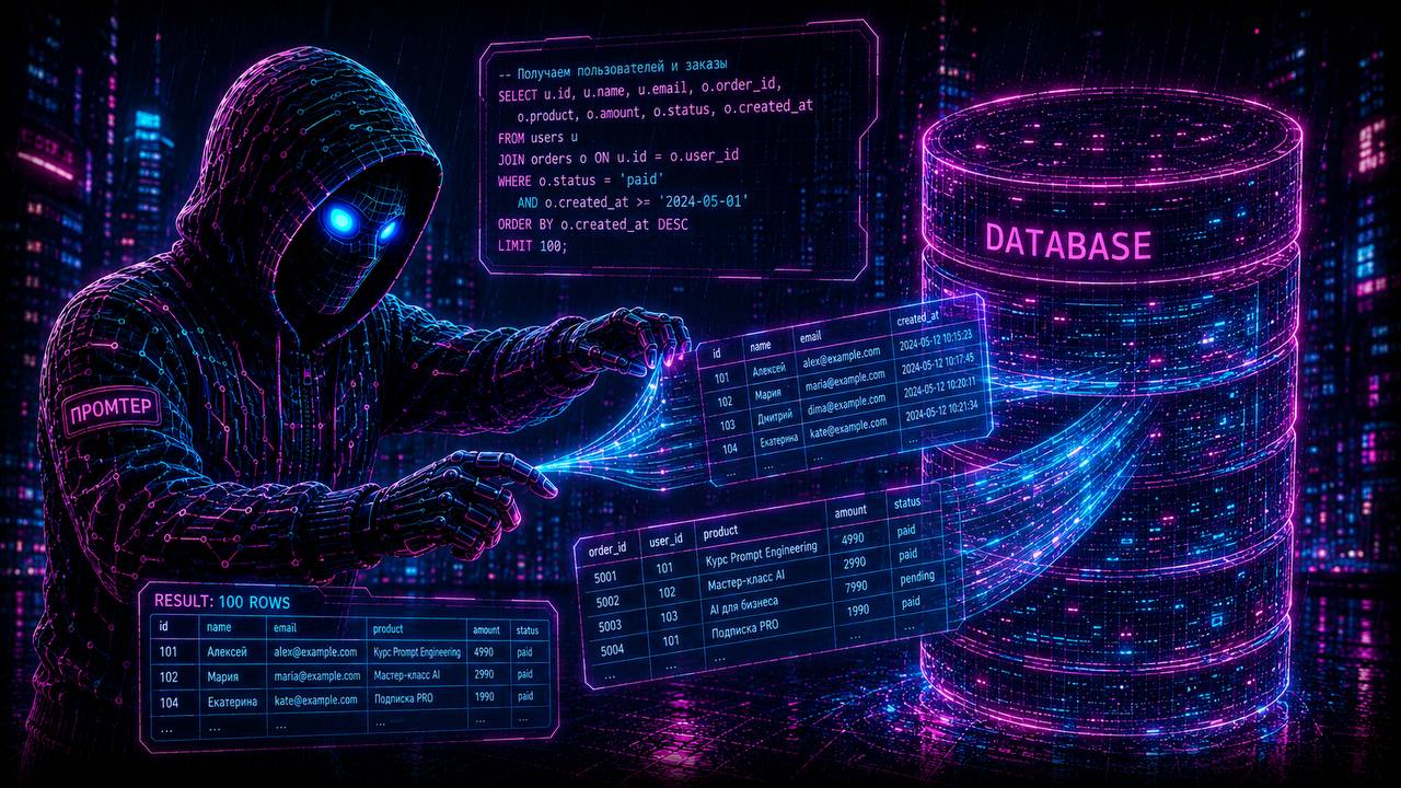SQL-запросы без знания SQL