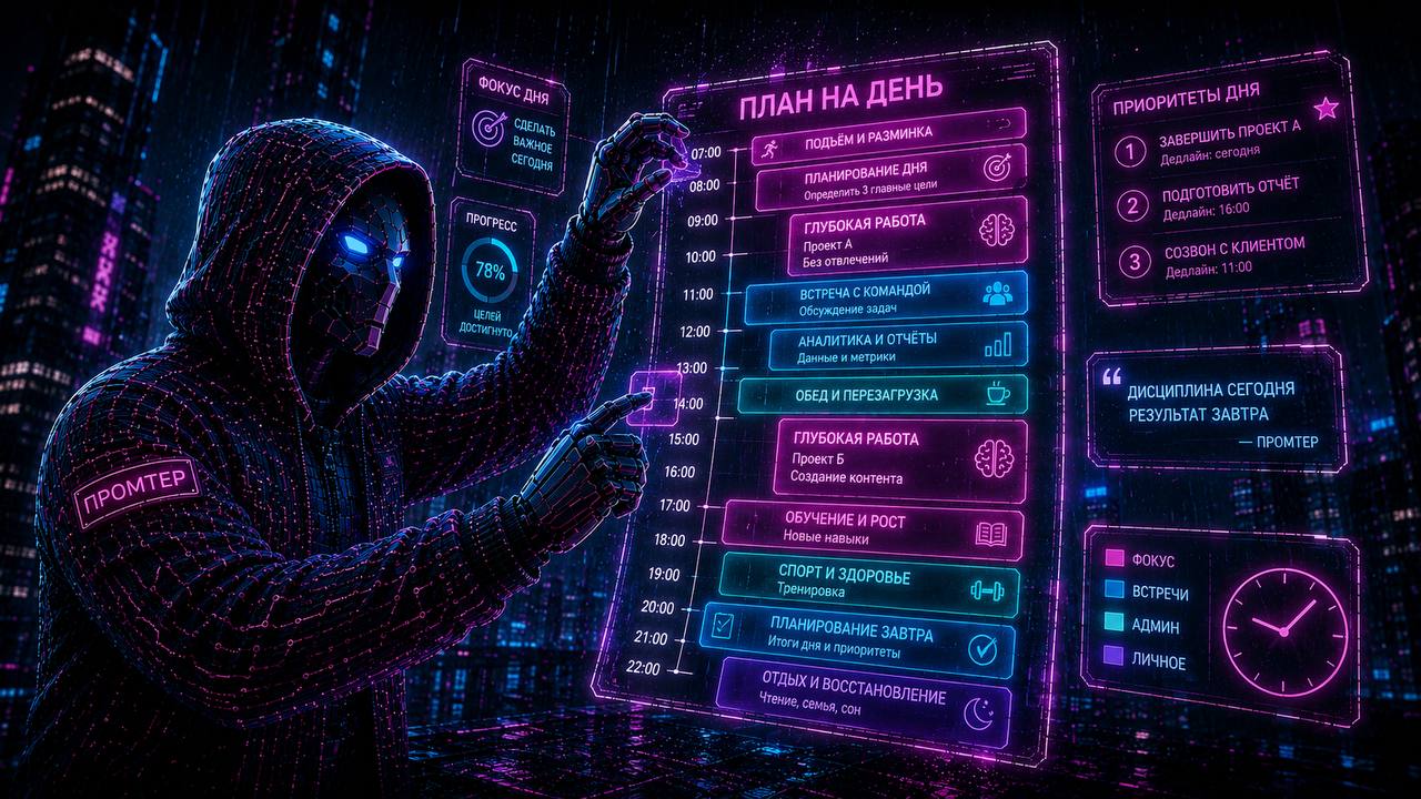 Ассистент который планирует твой день