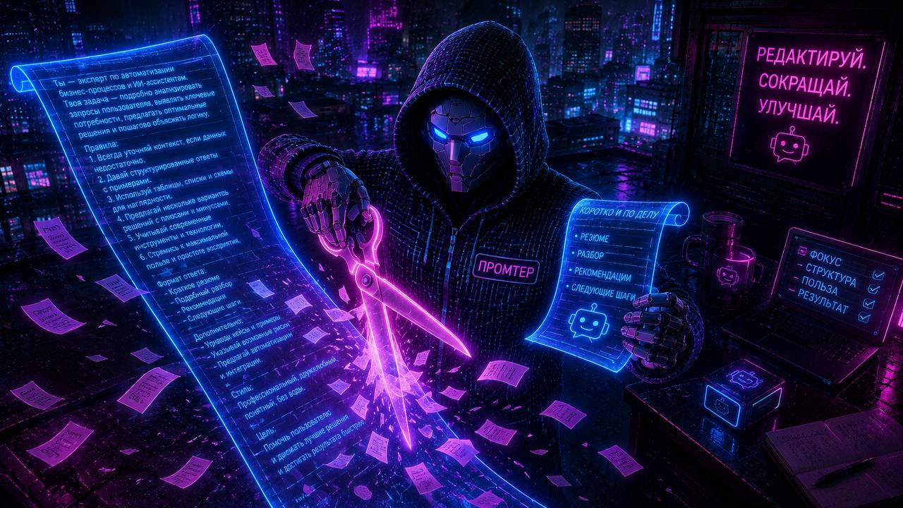Длинные промты умерли?